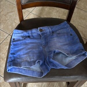 Blue Denim Women's Shorts